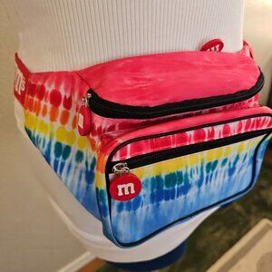 M&M fanny tie-dye fanny pack